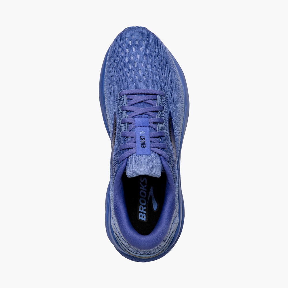 Chaussures Running Route Brooks Ghost 16 Bleu Femme | QID-5976062